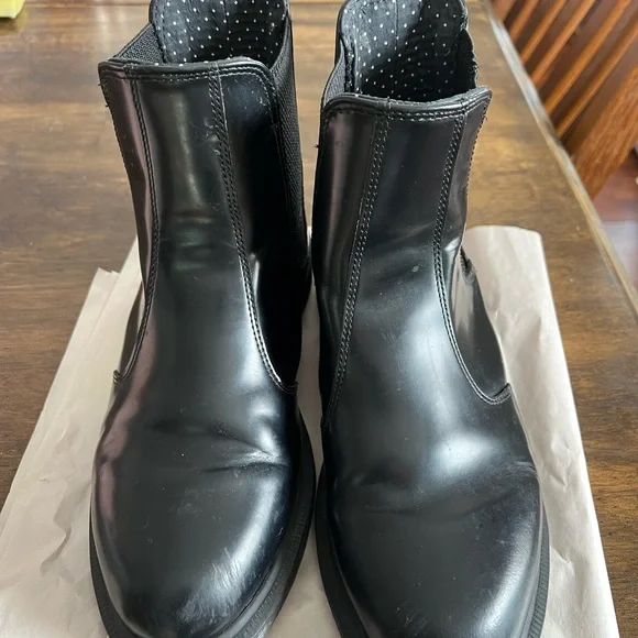 Dr. Martens Black Ankle Boots - Picture 9 of 12